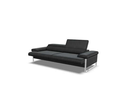 W.SCHILLIG Sofa finn 20974 N90 Leder Z77/55 zartbitter