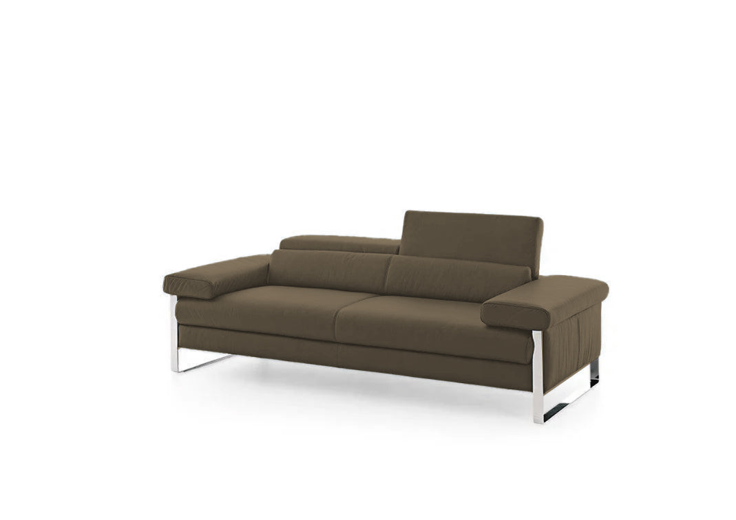 W.SCHILLIG Sofa finn 20974 N70 (B=210 cm) Leder Z69 (Farbe wählbar)