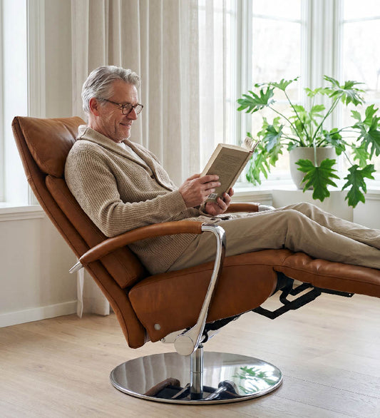 W.SCHILLIG Relax-/Funktionssessel jupiter 2 32530 Leder Z69/52 kurkuma