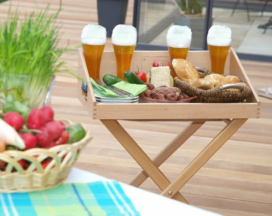 Servier-Tablett "Uschi" - multifunktional und stilvoll servieren - Komfortmöbel24