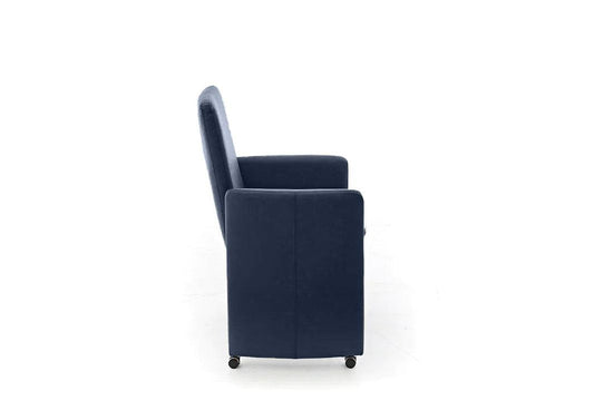 W.SCHILLIG seat&eat rialto 10600 MH Leder Z59/29 blau - Komfortmöbel24