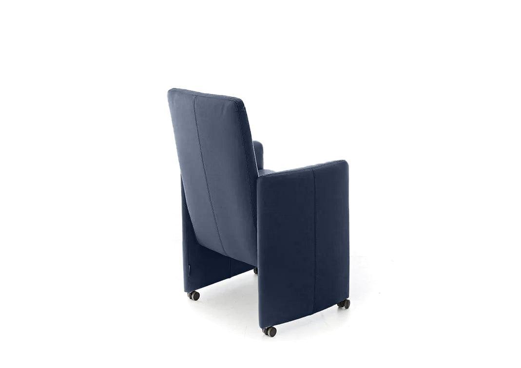 W.SCHILLIG seat&eat rialto 10600 MH Leder Z59/29 blau - Komfortmöbel24