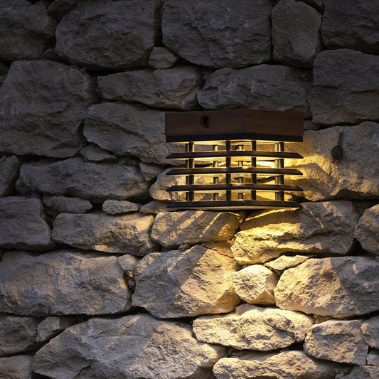 LES JARDINS LED-Solarwandleuchte TEKURA - Komfortmöbel24