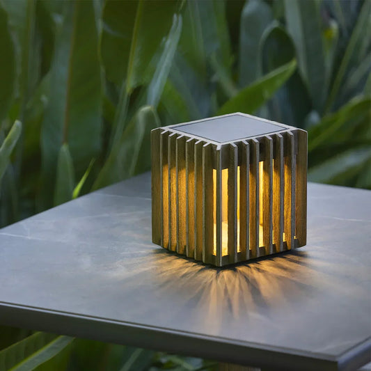 LES JARDINS LED-Solartischleuchte VERTI - Komfortmöbel24