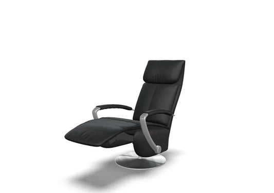W.SCHILLIG Relax-/Funktionssessel TIMEtoChill 32645 MM50A Leder Z73/99 nachtschwarz - Komfortmöbel24
