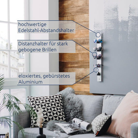 Brillenregal „Toni“ - Brillenorganizer - Brillengarage - Komfortmöbel24