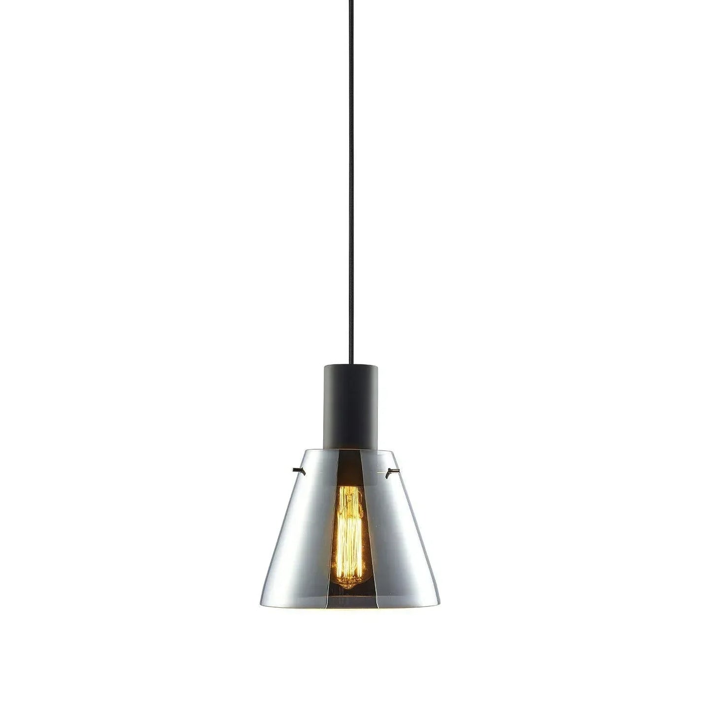 LED Pendelleuchte - concave Glas - Komfortmöbel24