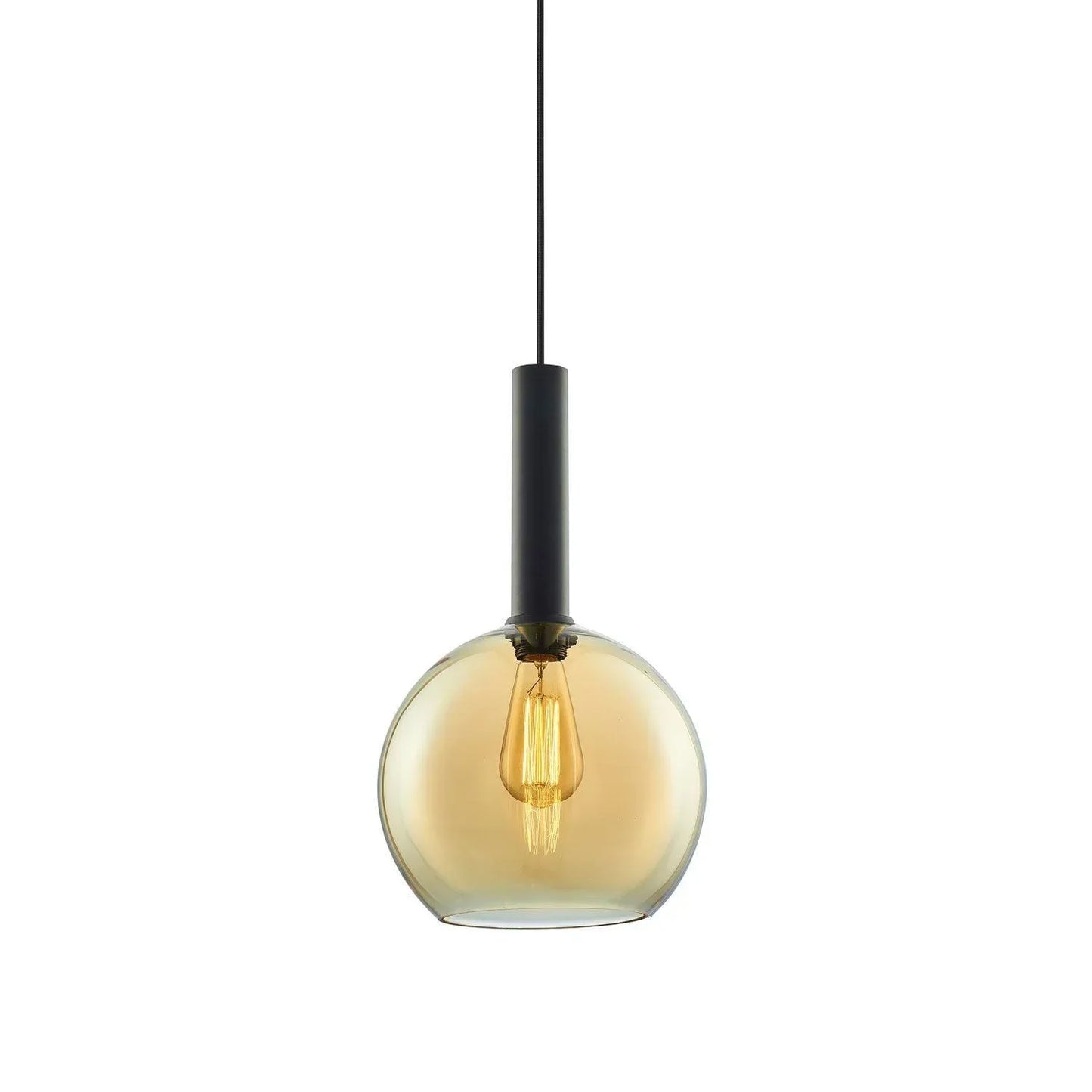 LED Pendelleuchte - round Glas - Komfortmöbel24