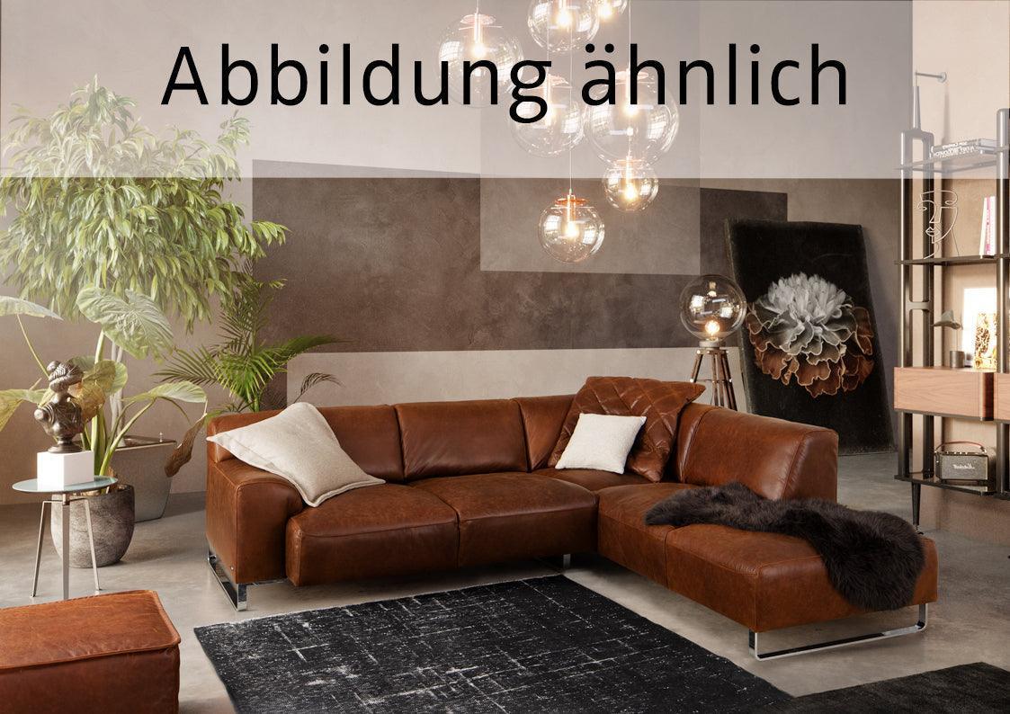 W.SCHILLIG Ecksofa alessiio 20550 Leder Z83/54 chocolate - Komfortmöbel24