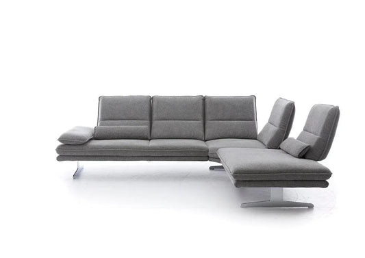 W.SCHILLIG Ecksofa broadway 16777 Stoff R66/22 dolphin ohne Kissen - Komfortmöbel24