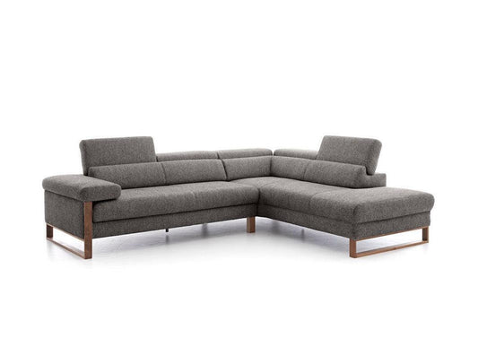 W.SCHILLIG Ecksofa finn 20974 Stoff S22/23 grey - Komfortmöbel24