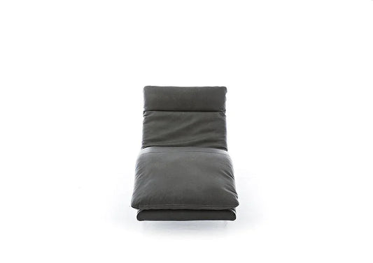 W.SCHILLIG Relaxliege daily dreams 47000 K85 Leder Z75/95 anthracite inkl. Kontrastnaht - Komfortmöbel24