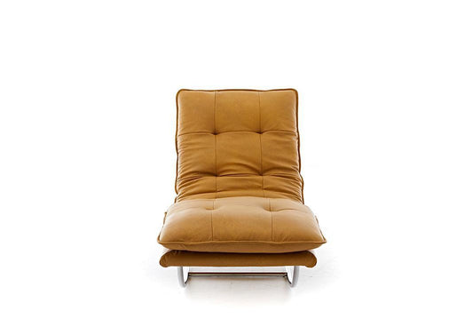 W.SCHILLIG Relaxliege daily dreams 47002 K65 Leder Z69/52 kurkuma - Komfortmöbel24