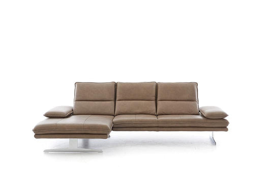 W.SCHILLIG Longchair broadway 16777 (B 291 cm) Leder Z75/49 sand - Komfortmöbel24