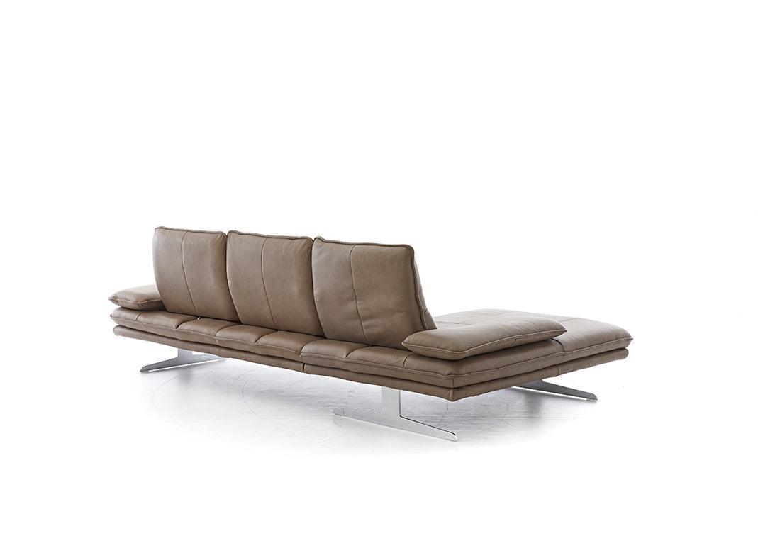 W.SCHILLIG Longchair broadway 16777 (B 291 cm) Leder Z75/49 sand - Komfortmöbel24