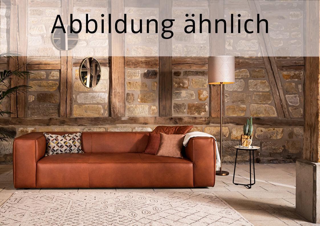 W.SCHILLIG Sofa around-the-block 18050 N100 Leder Z59/20 eisgrau - Komfortmöbel24
