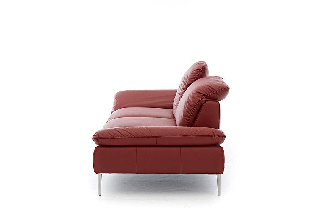 W.SCHILLIG Sofa enjoy&MORE 15450 NL60 Leder Z59/10 rot - Komfortmöbel24