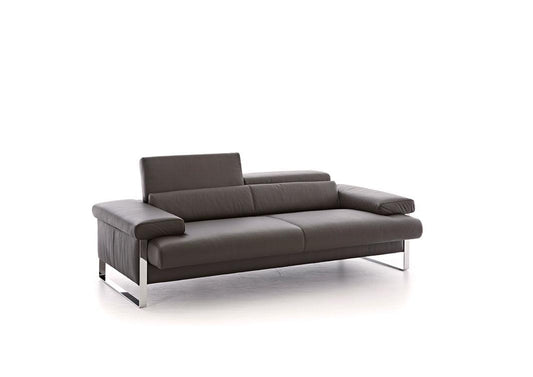 W.SCHILLIG Sofa finn 20974 N80 Leder Z59/54 braun - Komfortmöbel24
