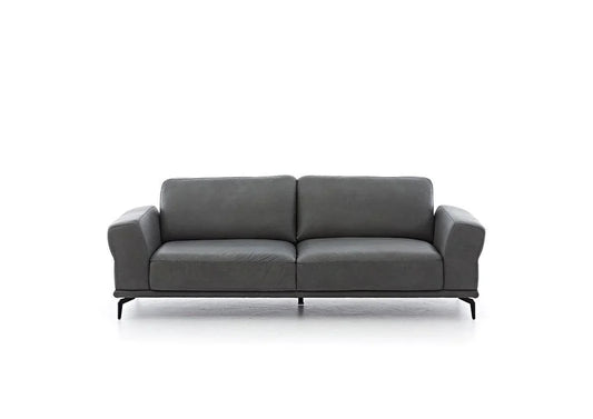 W.SCHILLIG Sofa montanaa 24250 N90 Leder Z69/95 anthracite - Komfortmöbel24