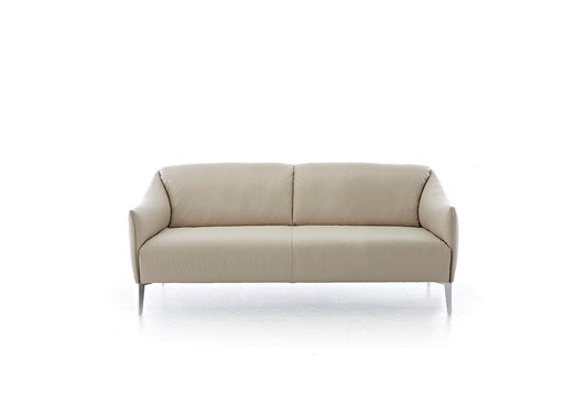 W.SCHILLIG Sofa sally 15350 N70 Leder Z59/20 eisgrau - Komfortmöbel24