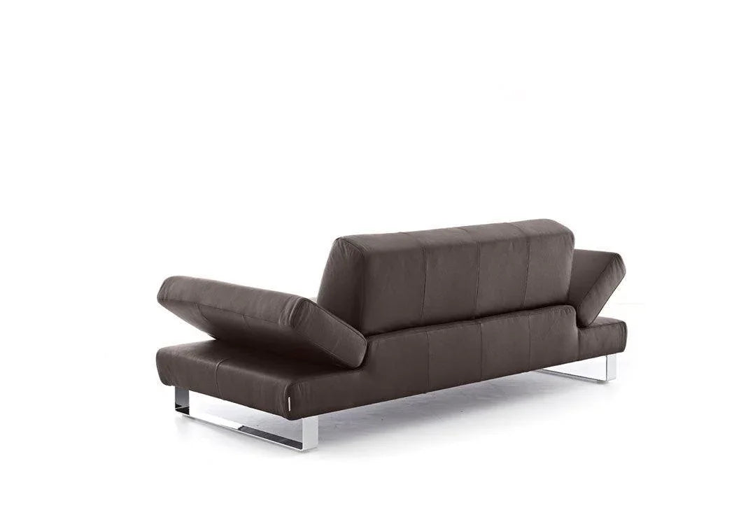 W.SCHILLIG Sofa taboo 22070 NF Leder Z59/54 braun - Komfortmöbel24