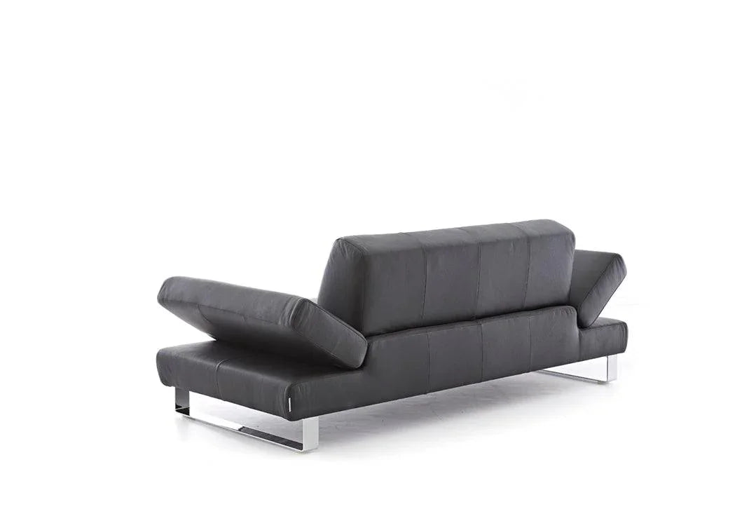 W.SCHILLIG Sofa taboo 22070 NF Leder Z59/99 schwarz - Komfortmöbel24