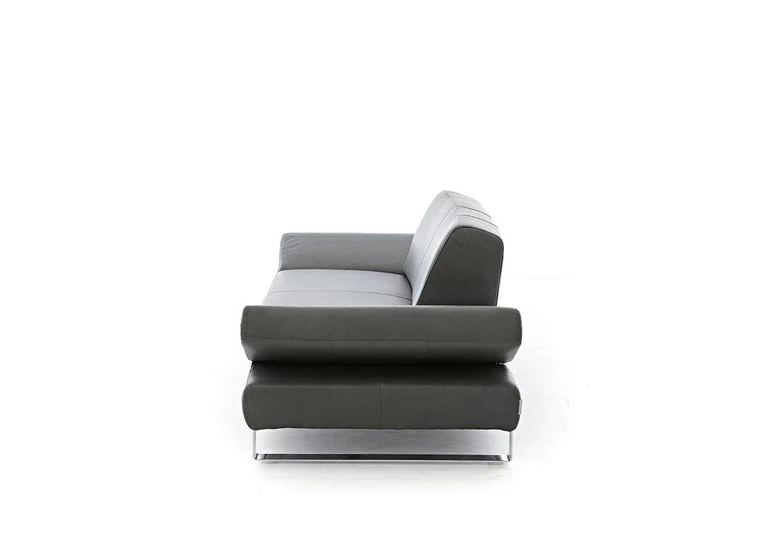 W.SCHILLIG Sofa taboo 22070 NL Leder Z69/95 anthracite - Komfortmöbel24