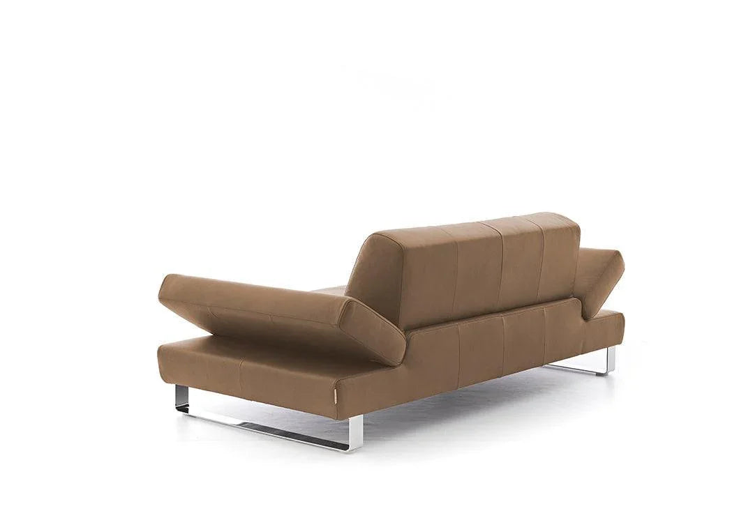 W.SCHILLIG Sofa taboo 22070 NL Leder Z69/21 fango - Komfortmöbel24