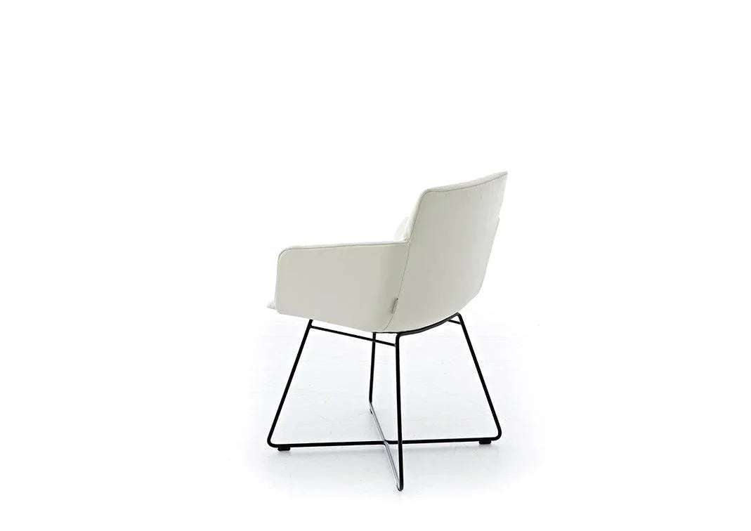 W.SCHILLIG seat&eat jakob 11000 MEX Leder Z59/42 weiss - Komfortmöbel24