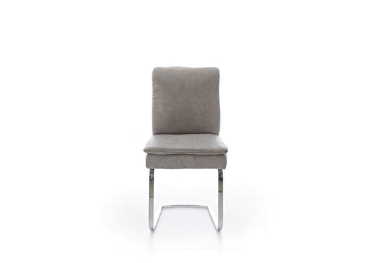 W.SCHILLIG seat&eat lounge 11752 MZ Leder Z69/22 light grey - Komfortmöbel24