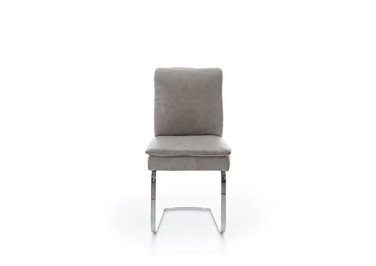 W.SCHILLIG seat&eat lounge 11752 MZ Leder Z69/22 light grey - Komfortmöbel24