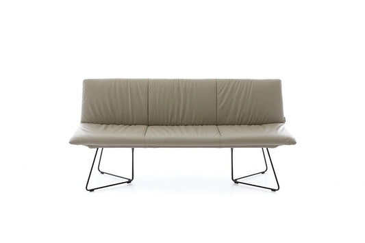 W.SCHILLIG seat&eat jakob 11000 NX220 Leder Z59/21 stone - Komfortmöbel24