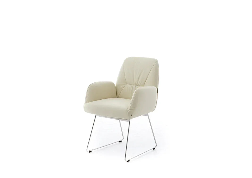W.SCHILLIG seat&eat ole 11620 ME Leder Z62/42 weiss - Komfortmöbel24