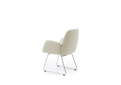 W.SCHILLIG seat&eat ole 11620 ME Leder Z62/42 weiss - Komfortmöbel24