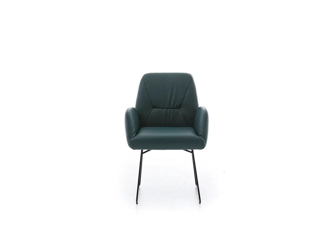 W.SCHILLIG seat&eat ole 11620 ME Leder Z62/27 dark petrol blue - Komfortmöbel24