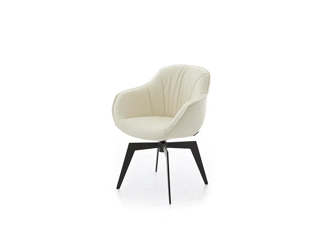 W.SCHILLIG seat&eat toraa 11644 MDB Leder Z62/42 weiss - Komfortmöbel24