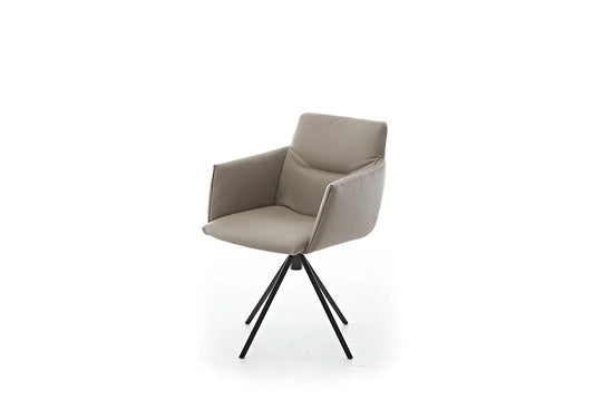 W.SCHILLIG seat&eat Just B 11733 MED in Leder Z77/25 elephant grey