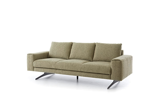 W.SCHILLIG Sofa maXxim 12502 P60 in Stoff W60/35 light moss