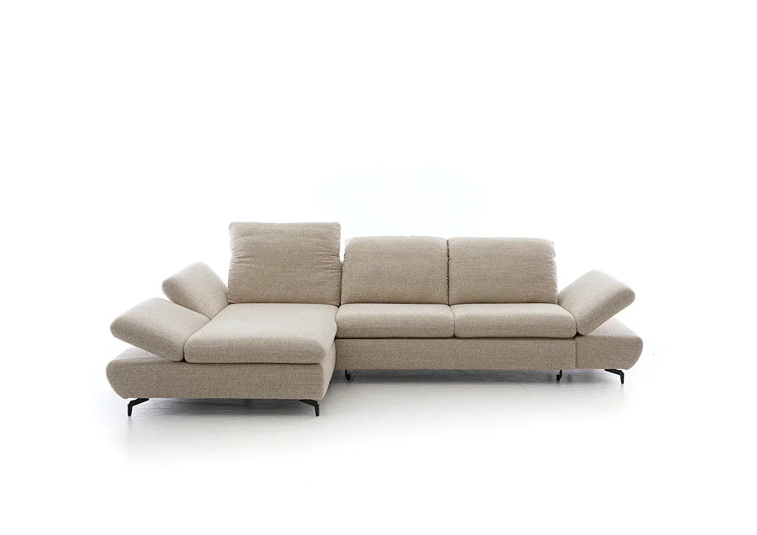 W.SCHILLIG Longchair jackie 15259 Stoff V88/48 sand - Komfortmöbel24