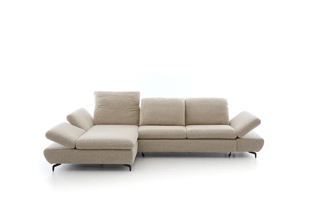 W.SCHILLIG Longchair jackie 15259 Stoff V88/48 sand - Komfortmöbel24