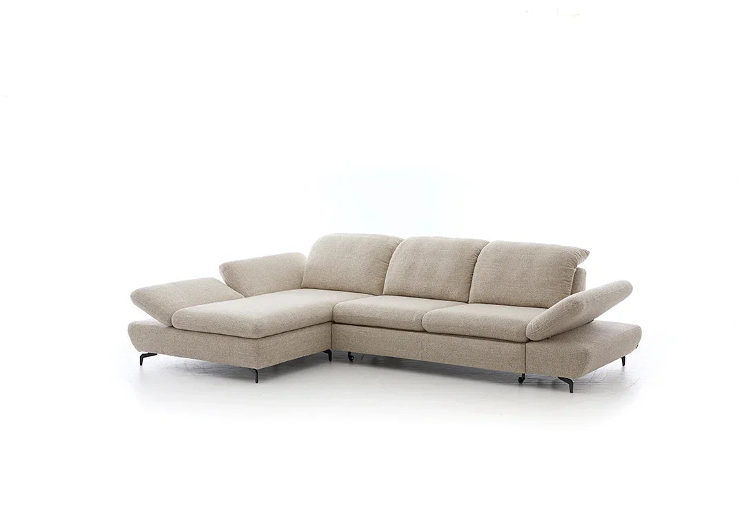 W.SCHILLIG Longchair jackie 15259 Stoff V88/48 sand - Komfortmöbel24