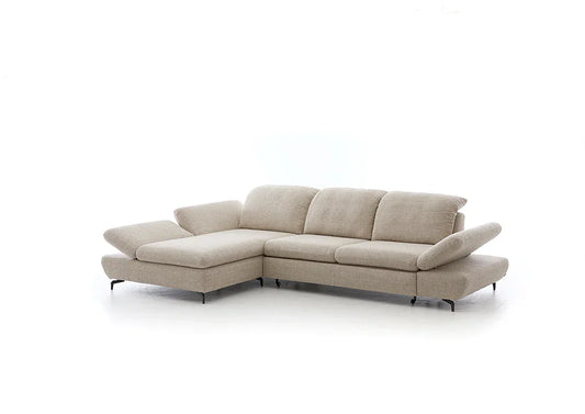 W.SCHILLIG Longchair jackie 15259 Stoff V88/48 sand - Komfortmöbel24