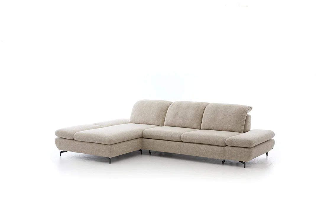 W.SCHILLIG Longchair jackie 15259 Stoff V88/48 sand - Komfortmöbel24