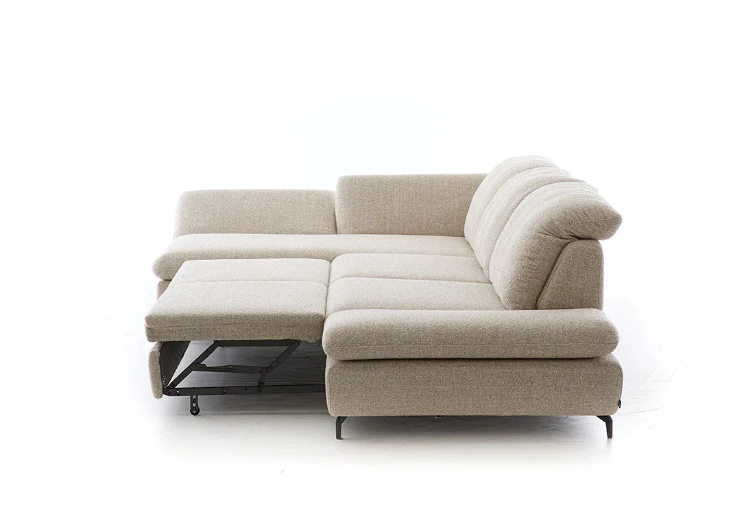 W.SCHILLIG Longchair jackie 15259 Stoff V88/48 sand - Komfortmöbel24