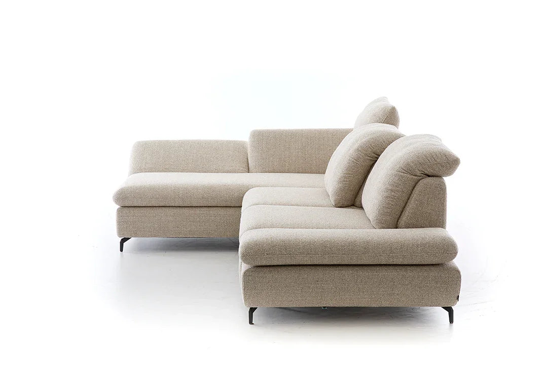 W.SCHILLIG Longchair jackie 15259 Stoff V88/48 sand - Komfortmöbel24