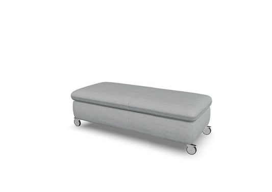 W.SCHILLIG Hocker taoo 15278 GK120 Stoff S75/21 light grey