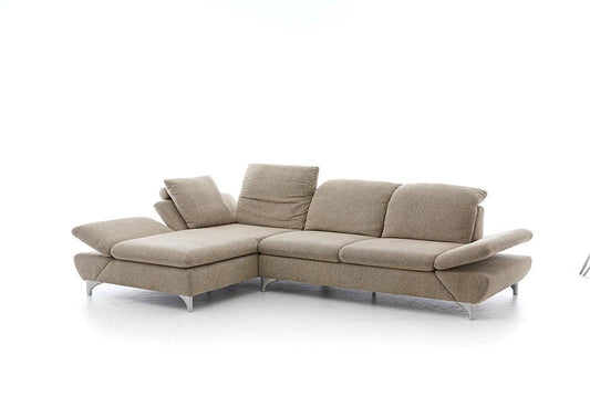 W.SCHILLIG Longchair taoo 15278 Stoff S22/49 sesame - Komfortmöbel24