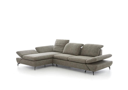 W.SCHILLIG Longchair taoo 15278 Stoff S17/22 rock - Komfortmöbel24