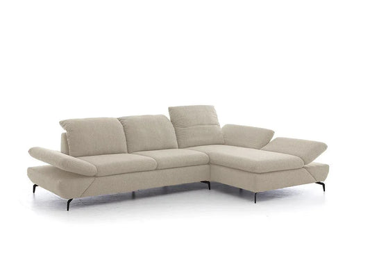 W.SCHILLIG Longchair taoo 15278 Stoff V88/48 sand - Komfortmöbel24