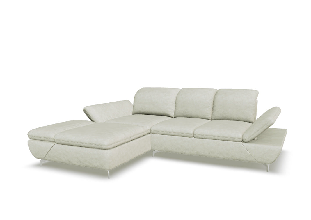 W.SCHILLIG Longchair taoo 15278 (B=284 cm) Stoff S75/44 ivory